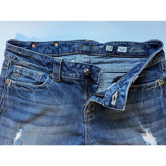 Miss Me Women's Size 29 Medium Wash Boyfriend Ankle Jeans - JB4009A54 - Picture 8 of 11